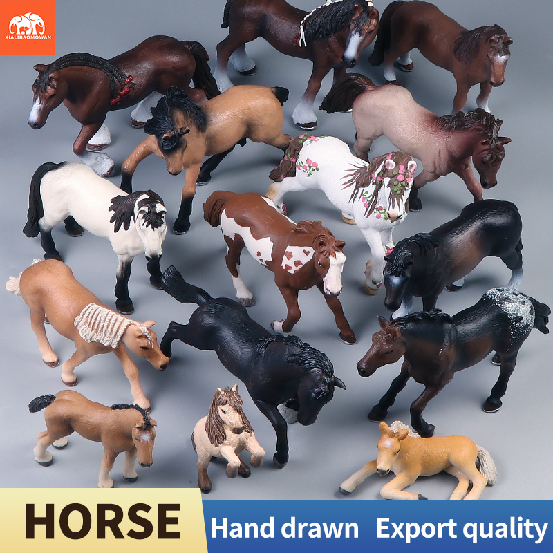 Home Decor Brand - โมเดลม้ามีปีก แอคชั่นฟิกเกอร์ - ของเล่นจำลองฟาร์มสัตว์ปีก ม้า ของตกแต่งบ้าน