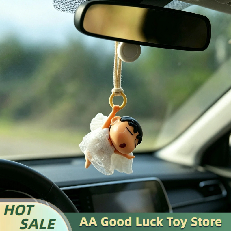 Home Decor Interior - เครยอน ชิน-ชาน แองเจิล บัลเลต์ มินิคาร์ กระจกมองหลังรถยนต์