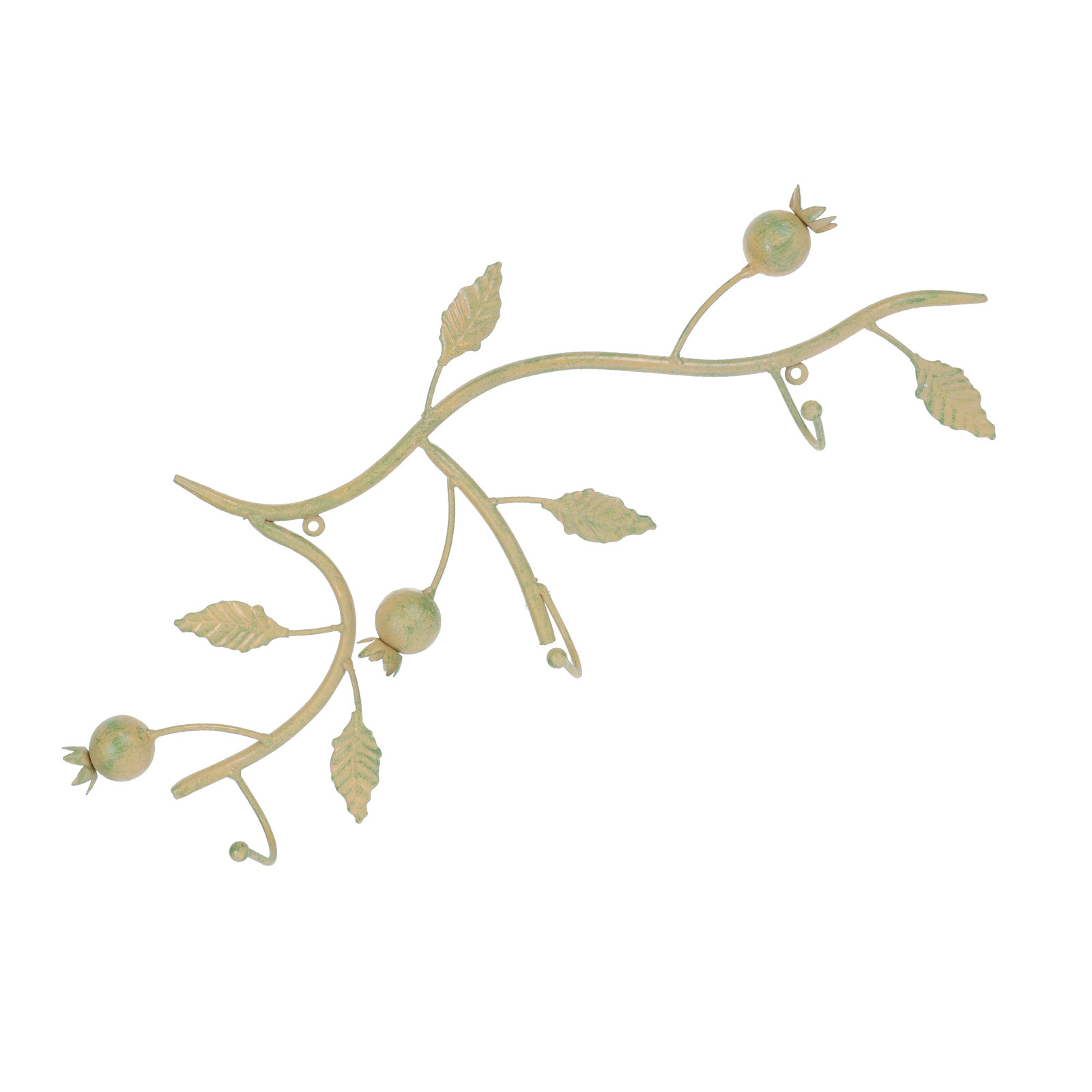 Home Decor Tree - ตะขอแขวนผนังเหล็กศิลปะวินเทจ 1 ชิ้น สำหรับแขวนหมวก เสื้อโค้ท ผ้าเช็ดตัว