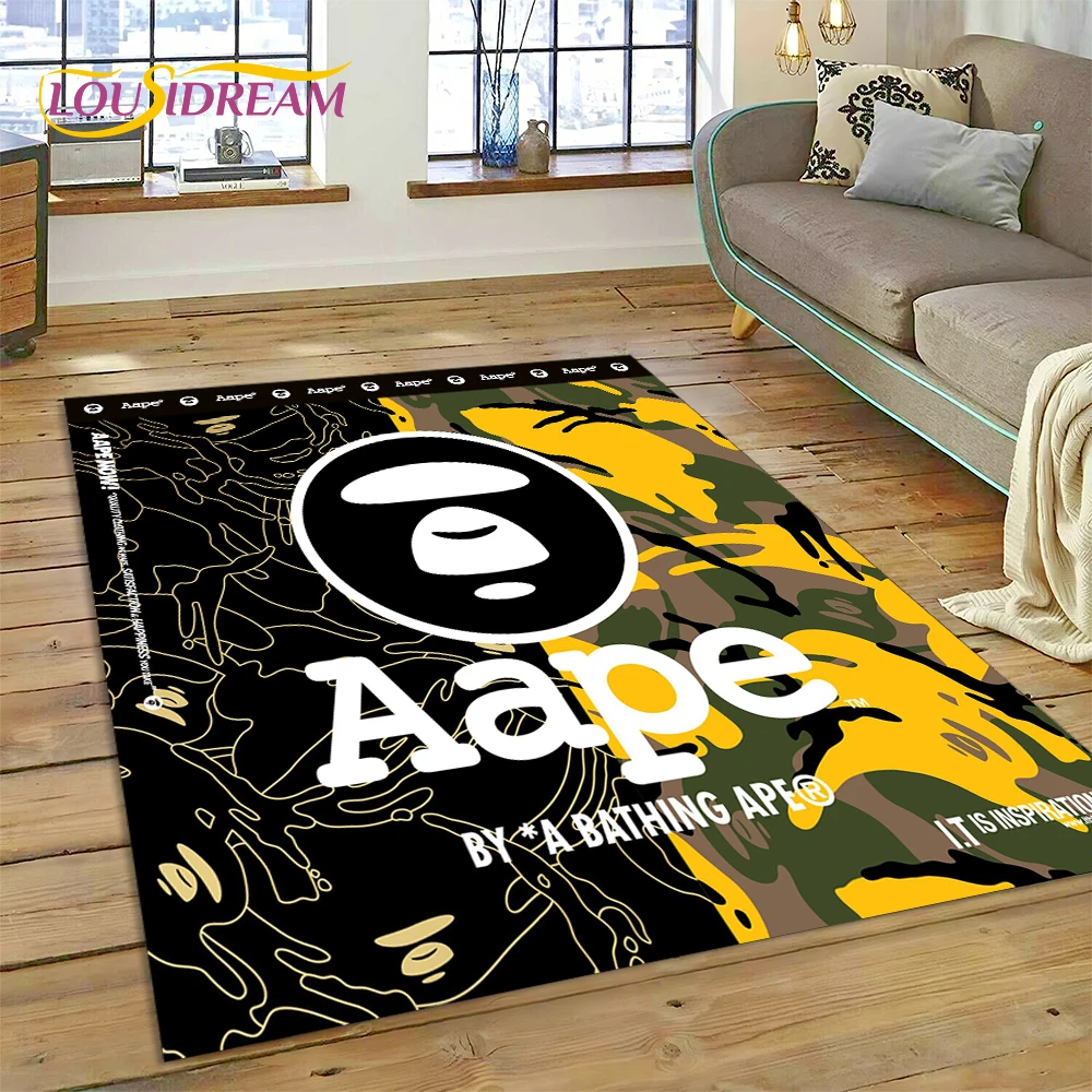 พรมพิมพ์ลาย 3 มิติ ลาย B-BAPE  - Home Decor Game Online บทวิจารณ์และราคา