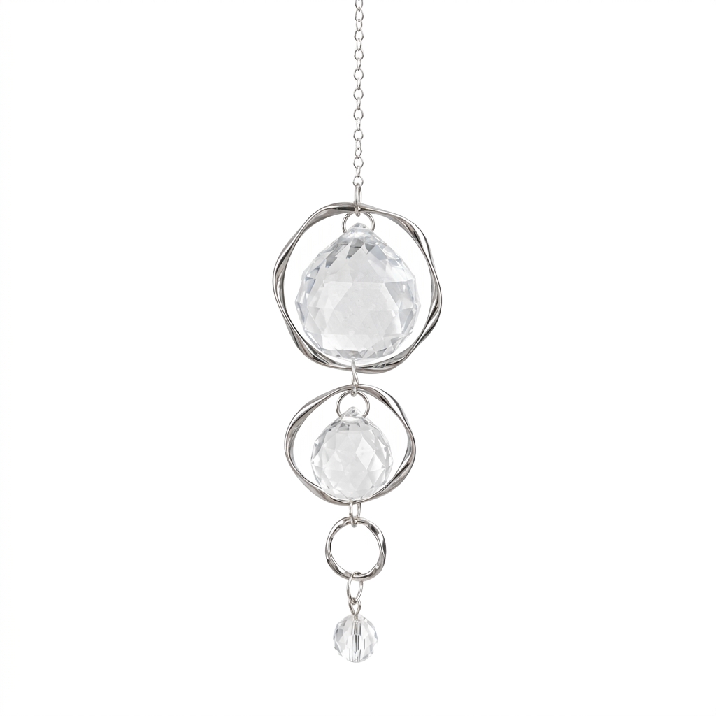 คริสตัลรุ้งตกแต่งหน้าต่างแบบแข - Boho Wind Chimes บทวิจารณ์และราคา