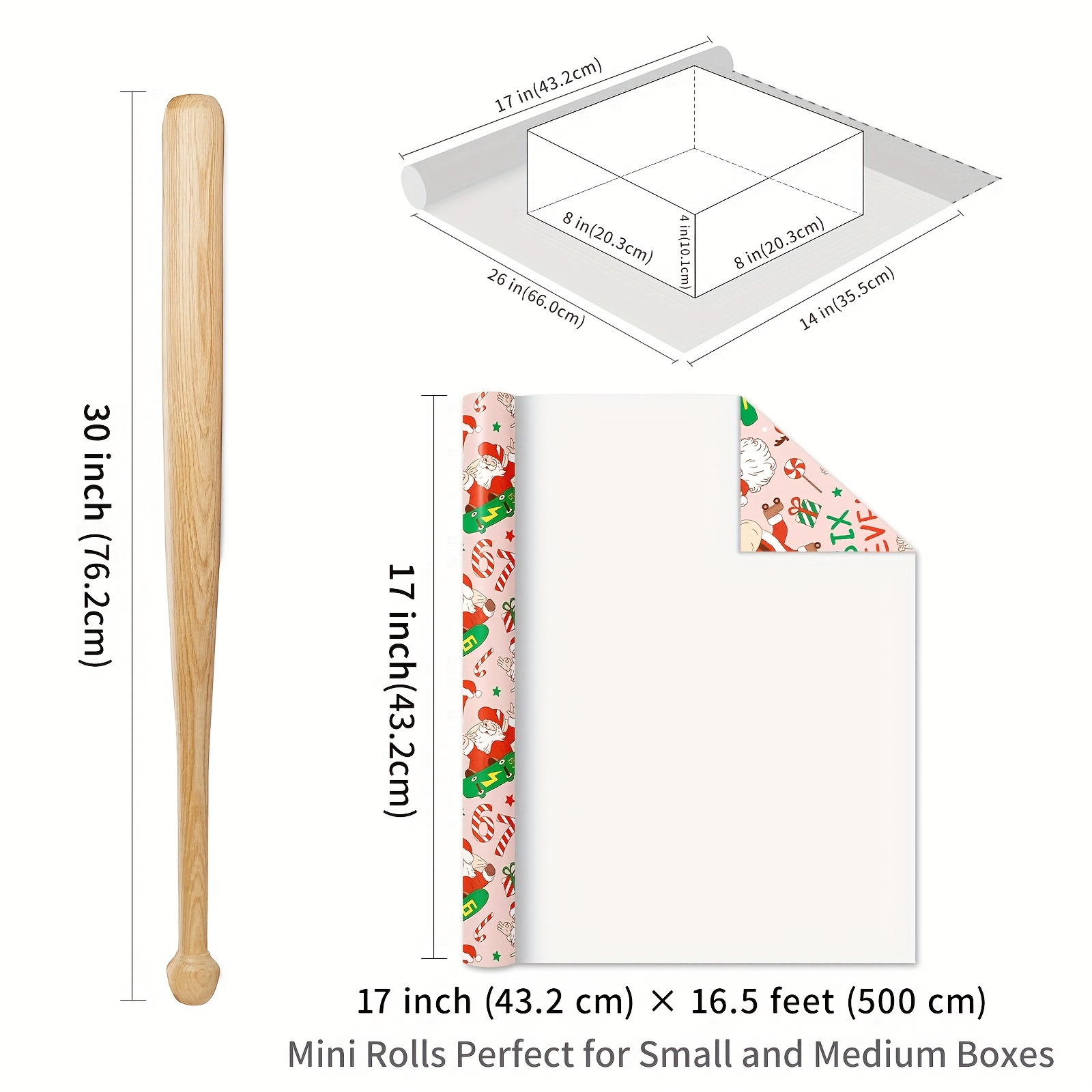กระดาษห่อของขวัญคริสต์มาสสีชมพ - Home Decor Exchange บทวิจารณ์และราคา