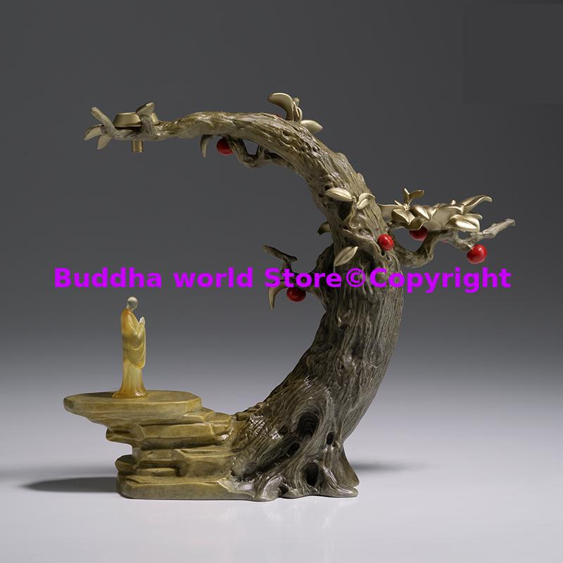 50% off top ทองแดงแกะสลักพุทธศ - Home Decor Tree บทวิจารณ์และราคา
