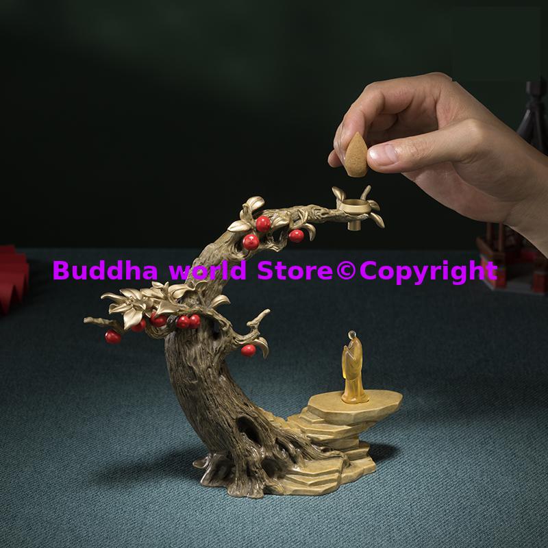 50% off top ทองแดงแกะสลักพุทธศ - Home Decor Tree บทวิจารณ์และราคา