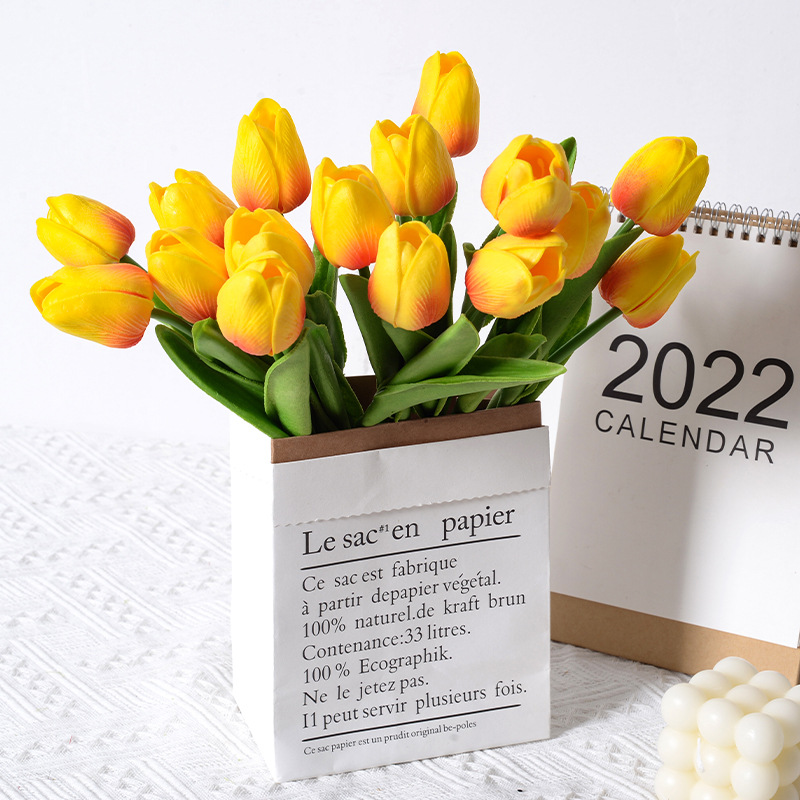 3/6/9PCS TULIP ประดิษฐ์ดอกไม้ส - Home Decor Tulip บทวิจารณ์และราคา