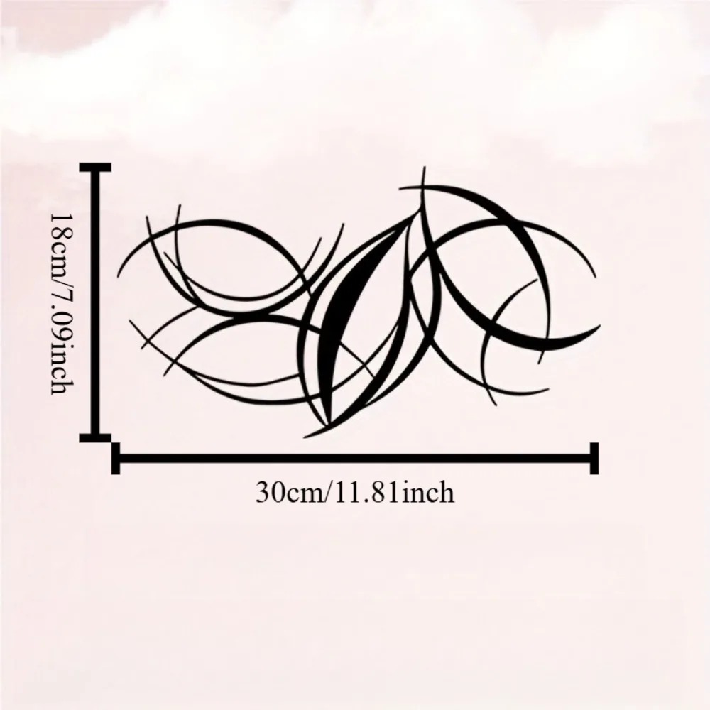 งานศิลปะติดผนังเหล็กโค้งทันสมั - Home Decor Brand บทวิจารณ์และราคา
