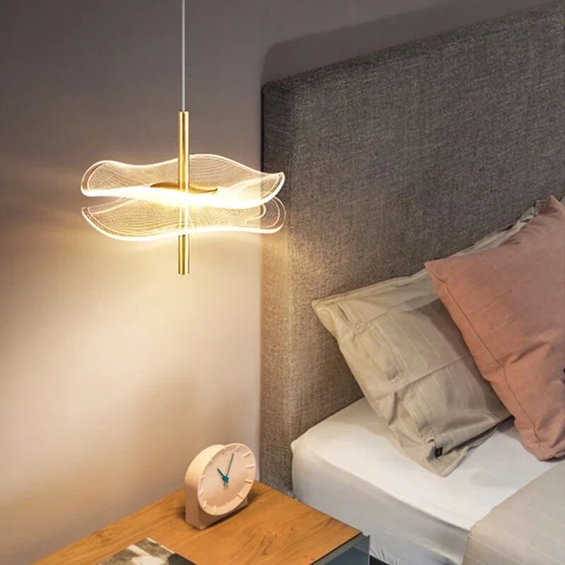 โคมไฟระย้า LED แบบนอร์ดิกโคมไฟ - Hanging Moon Lamp บทวิจารณ์และราคา