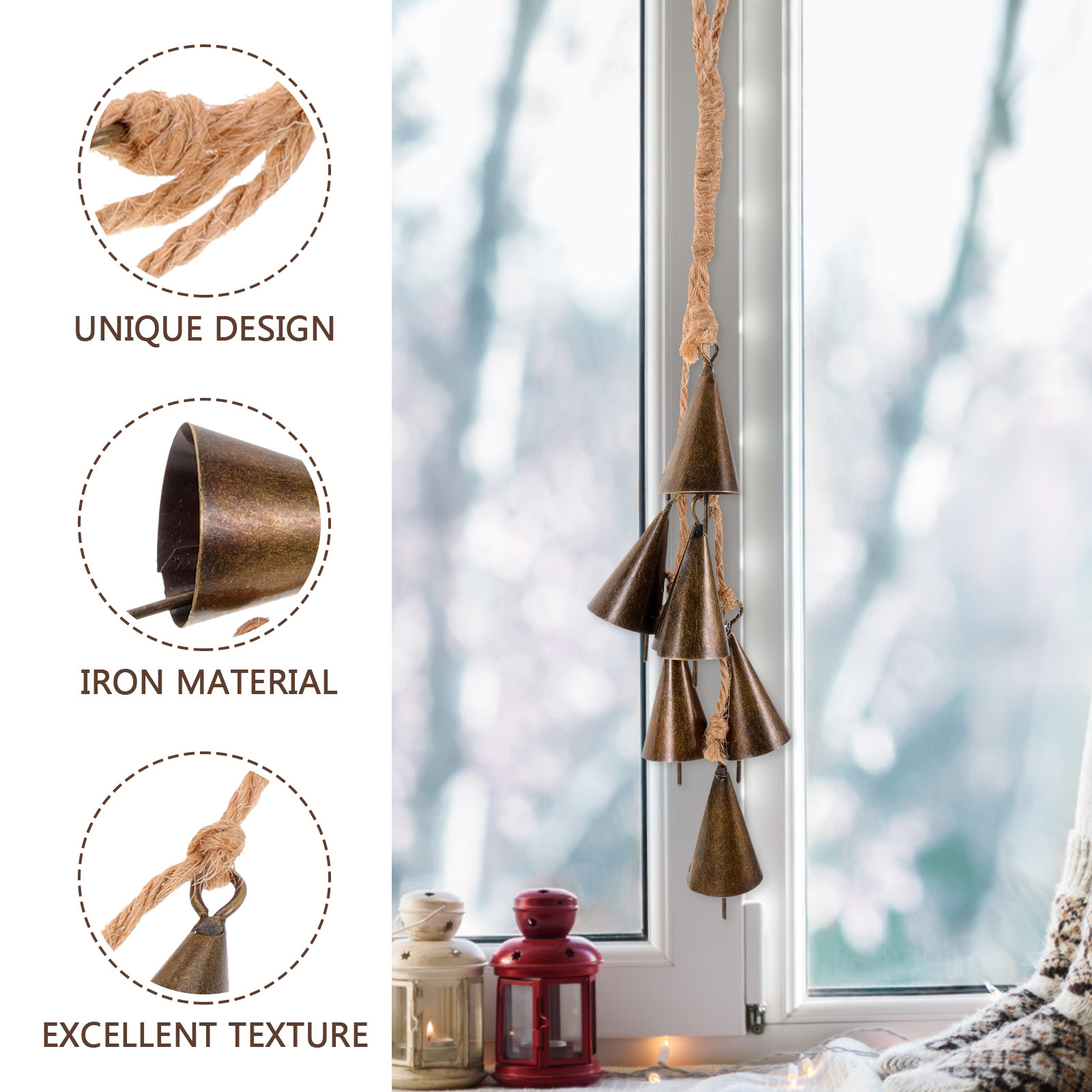 กระดิ่งลมตกแต่งรูปแม่มด เหมาะส - Boho Wind Chimes บทวิจารณ์และราคา