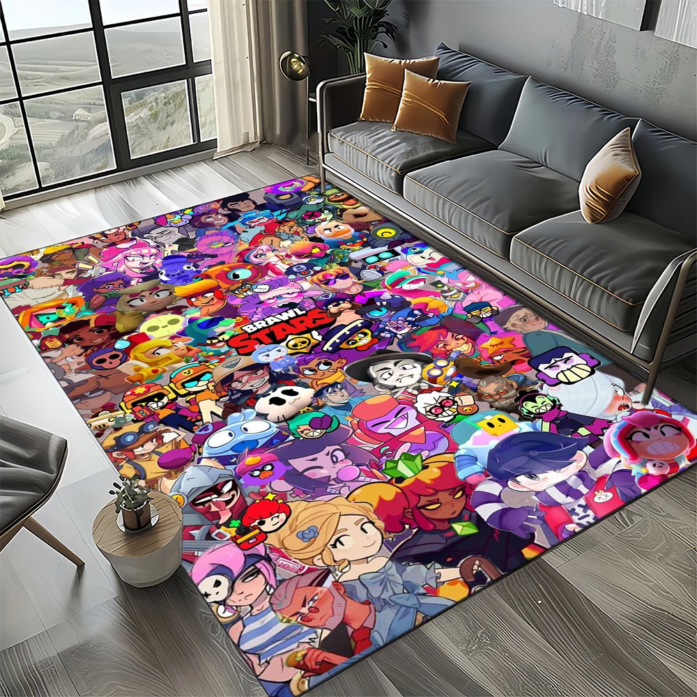 พรมลายการ์ตูนเกม B-rawl Game S - Home Decor Game Online บทวิจารณ์และราคา