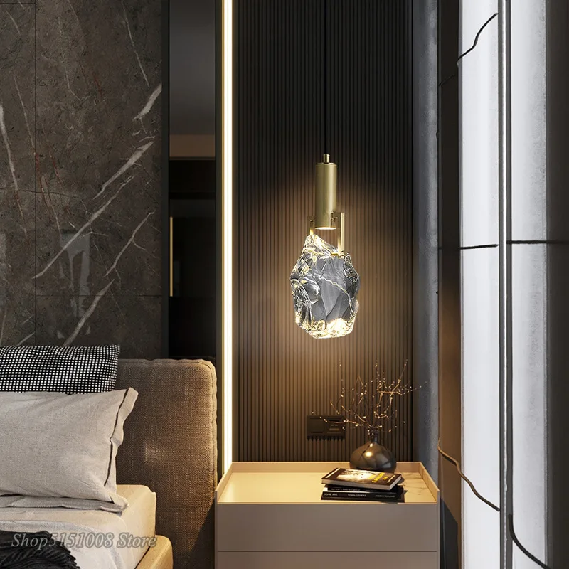 ใหม่คริสตัลไฟ Led จี้ Nordic ห - Hanging Moon Lamp บทวิจารณ์และราคา