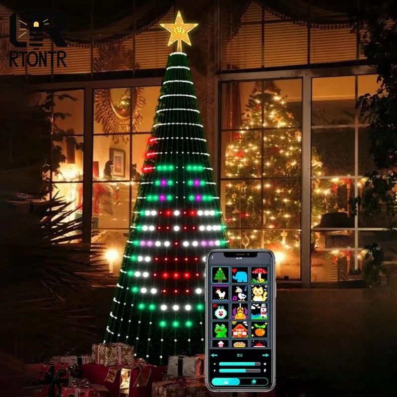 ไฟประดับต้นคริสต์มาสรูปดาว RGB - Home Decor Tree บทวิจารณ์และราคา