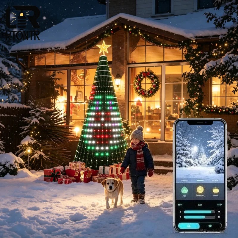 ไฟประดับต้นคริสต์มาสรูปดาว RGB - Home Decor Tree บทวิจารณ์และราคา