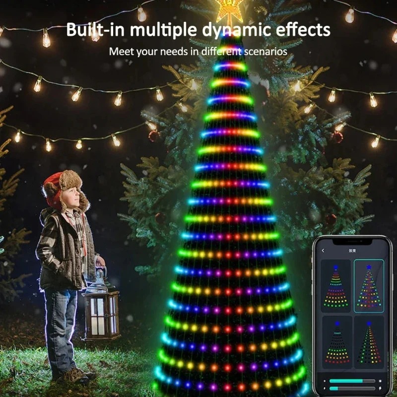 ไฟประดับต้นคริสต์มาสรูปดาว RGB - Home Decor Tree บทวิจารณ์และราคา