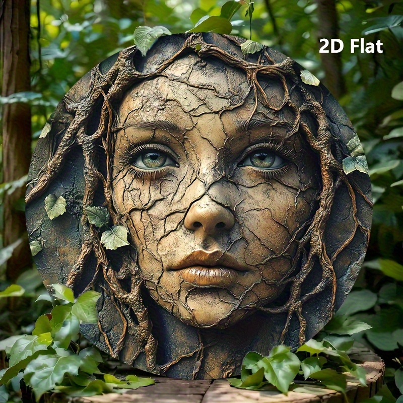 งานศิลปะติดผนังทรงกลมอะลูมิเนี - Home Decor Tree บทวิจารณ์และราคา