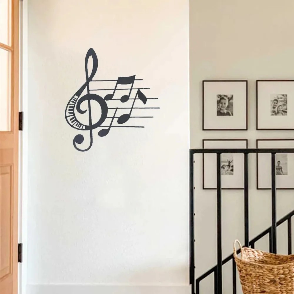 ป้ายโลหะรูปเครื่องดนตรี Treble - Home Decor Brand บทวิจารณ์และราคา