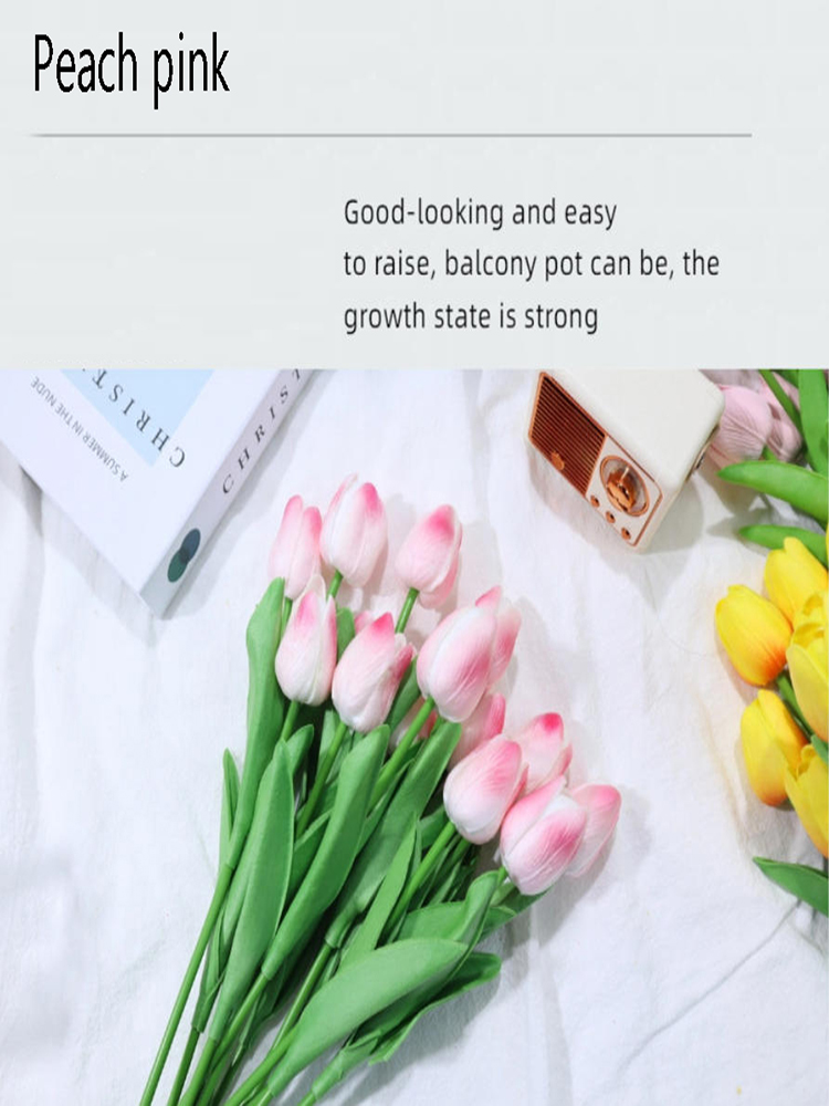 ดอกทิวลิปประดิษฐ์ 5 ชิ้น ชิ้นง - Home Decor Tulip บทวิจารณ์และราคา