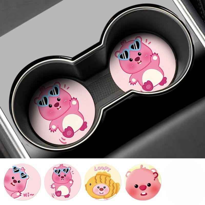 แผ่นรองแก้วลายการ์ตูน Loopy Cr - Home Decor Interior บทวิจารณ์และราคา