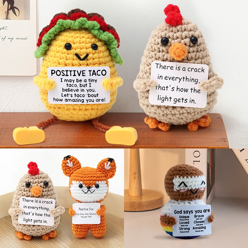 ตุ๊กตาสัตว์ถักโครเชต์ขนาดเล็กท - Home Decor Interior บทวิจารณ์และราคา