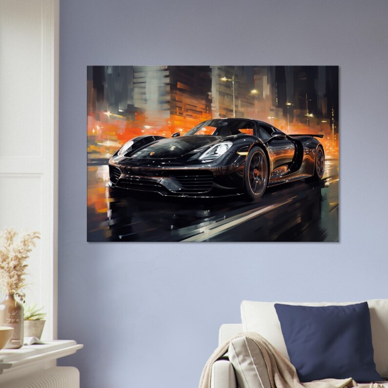 ภาพพิมพ์บนผ้าใบรถยนต์สปอร์ตแบร - Home Decor Brand บทวิจารณ์และราคา
