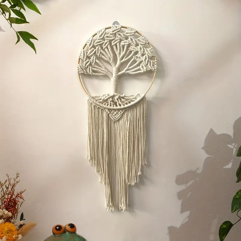 ต้นไม้แห่งชีวิตที่แขวนผนังทำด้ - Home Decor Tree บทวิจารณ์และราคา