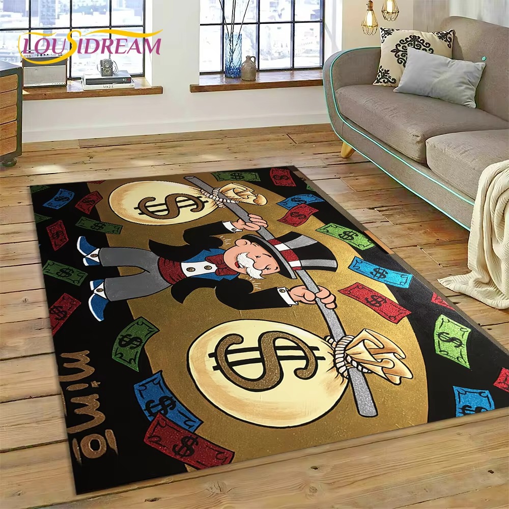 พรมลายการ์ตูนเกมดอลลาร์โมโนโพล - Home Decor Game Online บทวิจารณ์และราคา