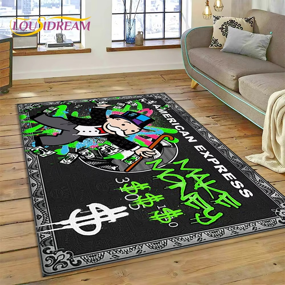 พรมลายการ์ตูนเกมดอลลาร์โมโนโพล - Home Decor Game Online บทวิจารณ์และราคา