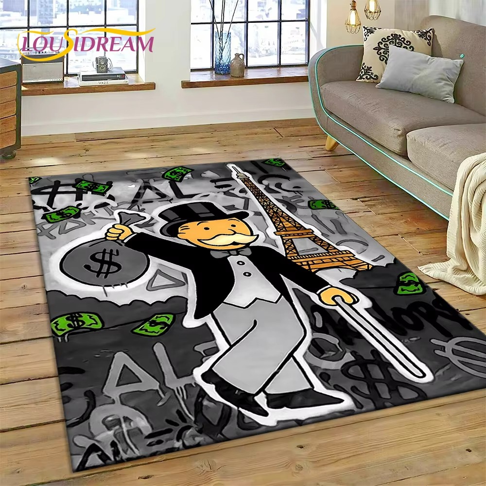 พรมลายการ์ตูนเกมดอลลาร์โมโนโพล - Home Decor Game Online บทวิจารณ์และราคา