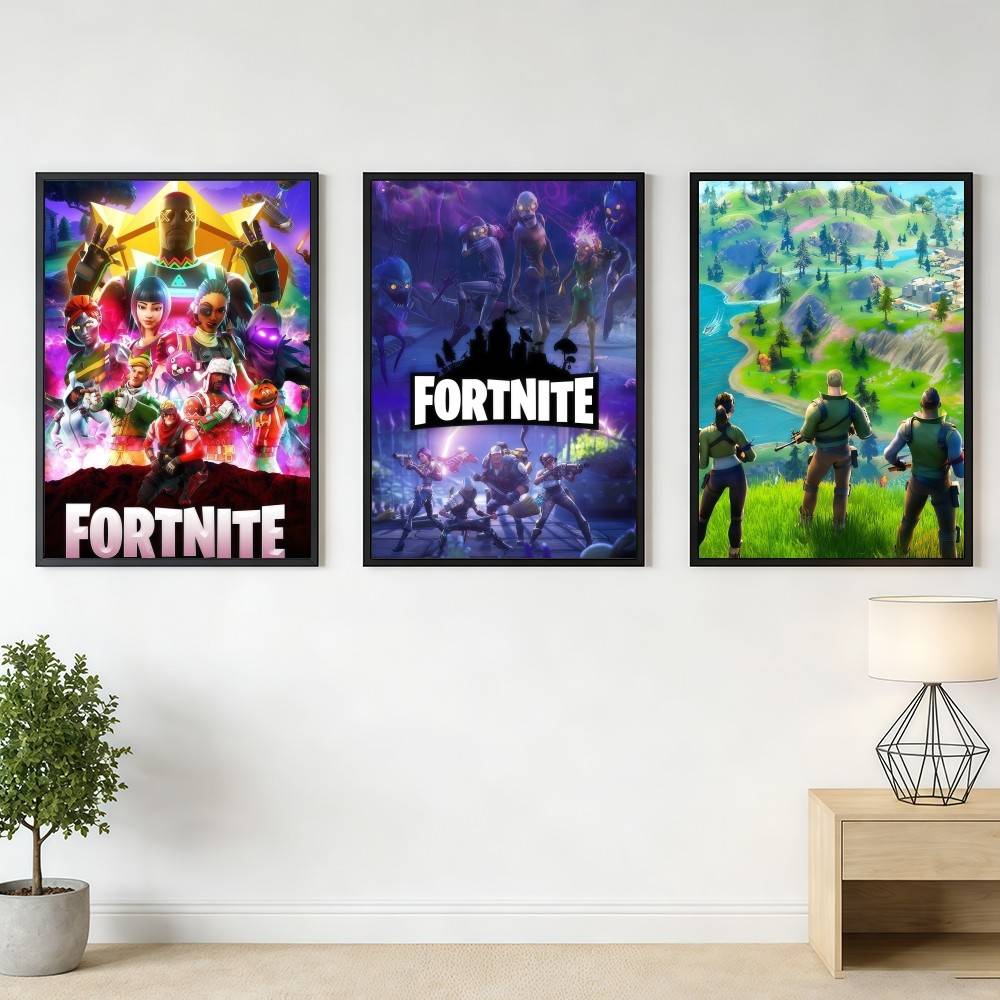 F-FORTNITES-ES โปสเตอร์เกมออนไ - Home Decor Game Online บทวิจารณ์และราคา