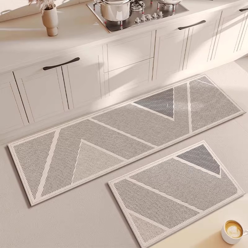 พรมปูพื้นครัวสไตล์มินิมอล พรมข - Home Decor Game Online บทวิจารณ์และราคา