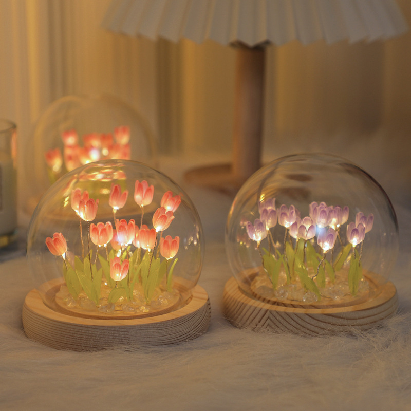 ถุงทิวลิปทำด้วยมือแบบ DIY ทำมื - Home Decor Tulip บทวิจารณ์และราคา