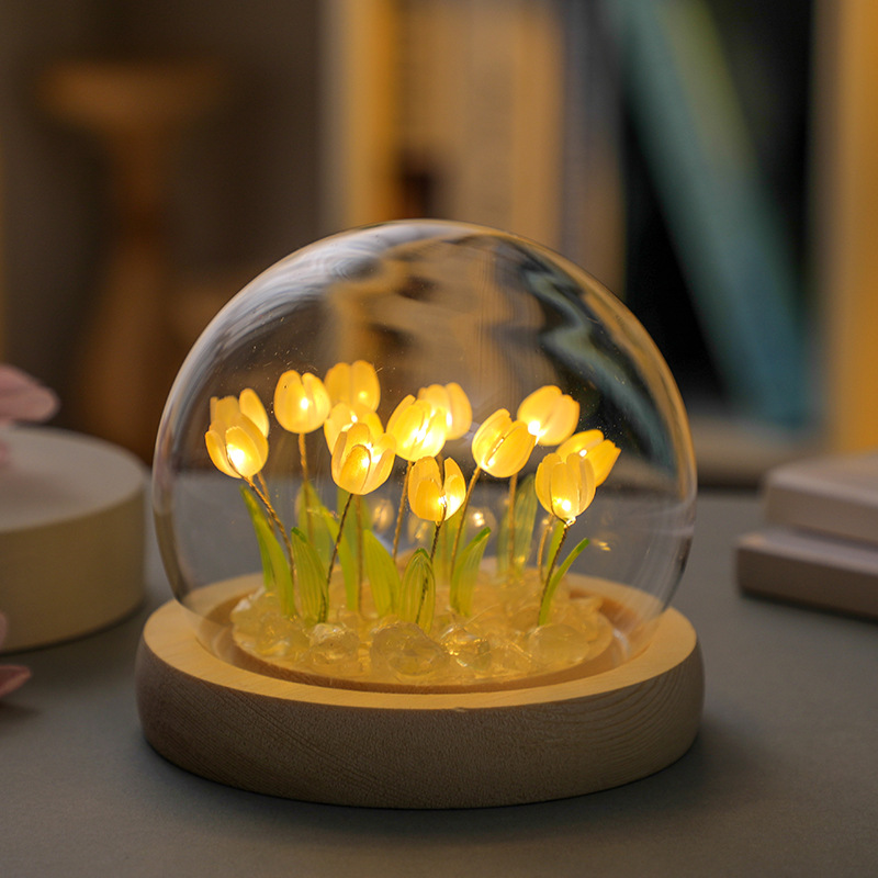 ถุงทิวลิปทำด้วยมือแบบ DIY ทำมื - Home Decor Tulip บทวิจารณ์และราคา