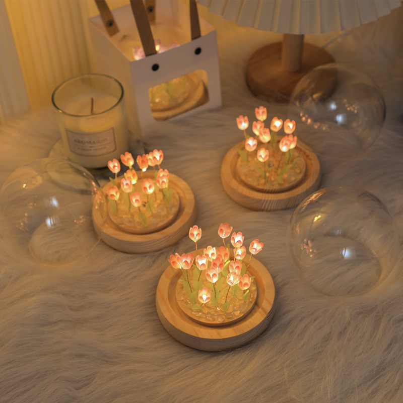 ถุงทิวลิปทำด้วยมือแบบ DIY ทำมื - Home Decor Tulip บทวิจารณ์และราคา
