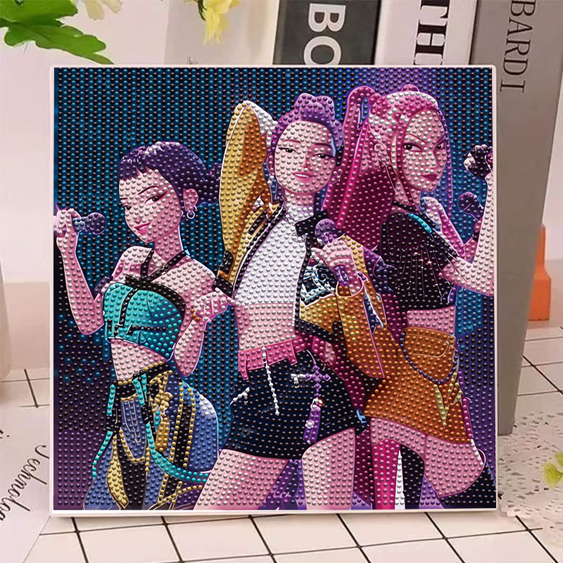 ชุดภาพวาดเพชร 5 มิติ ลายอนิเมะ - Home Decor Mod บทวิจารณ์และราคา