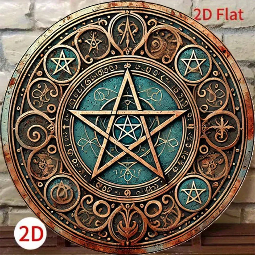 ป้ายโลหะรูปดาวห้าแฉกวินเทจแบบว - Home Decor Gothic บทวิจารณ์และราคา