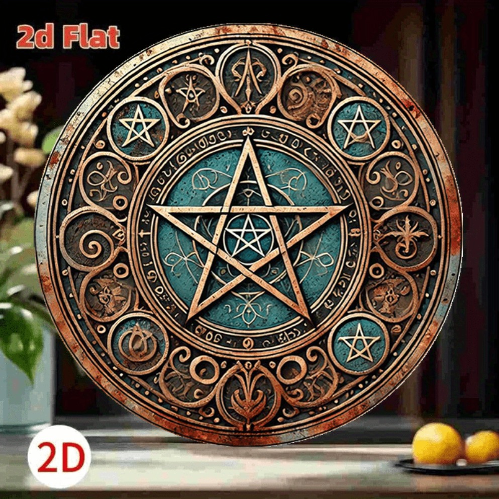 ป้ายโลหะรูปดาวห้าแฉกวินเทจแบบว - Home Decor Gothic บทวิจารณ์และราคา