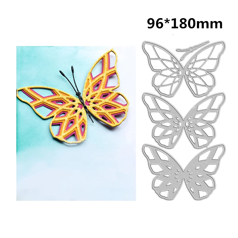แม่พิมพ์ตัดโลหะรูปผีเสื้อ ลายเ - Pressed Flower Frame บทวิจารณ์และราคา