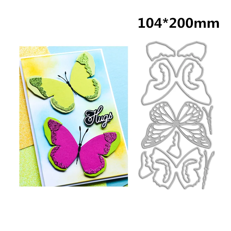 แม่พิมพ์ตัดโลหะรูปผีเสื้อ ลายเ - Pressed Flower Frame บทวิจารณ์และราคา