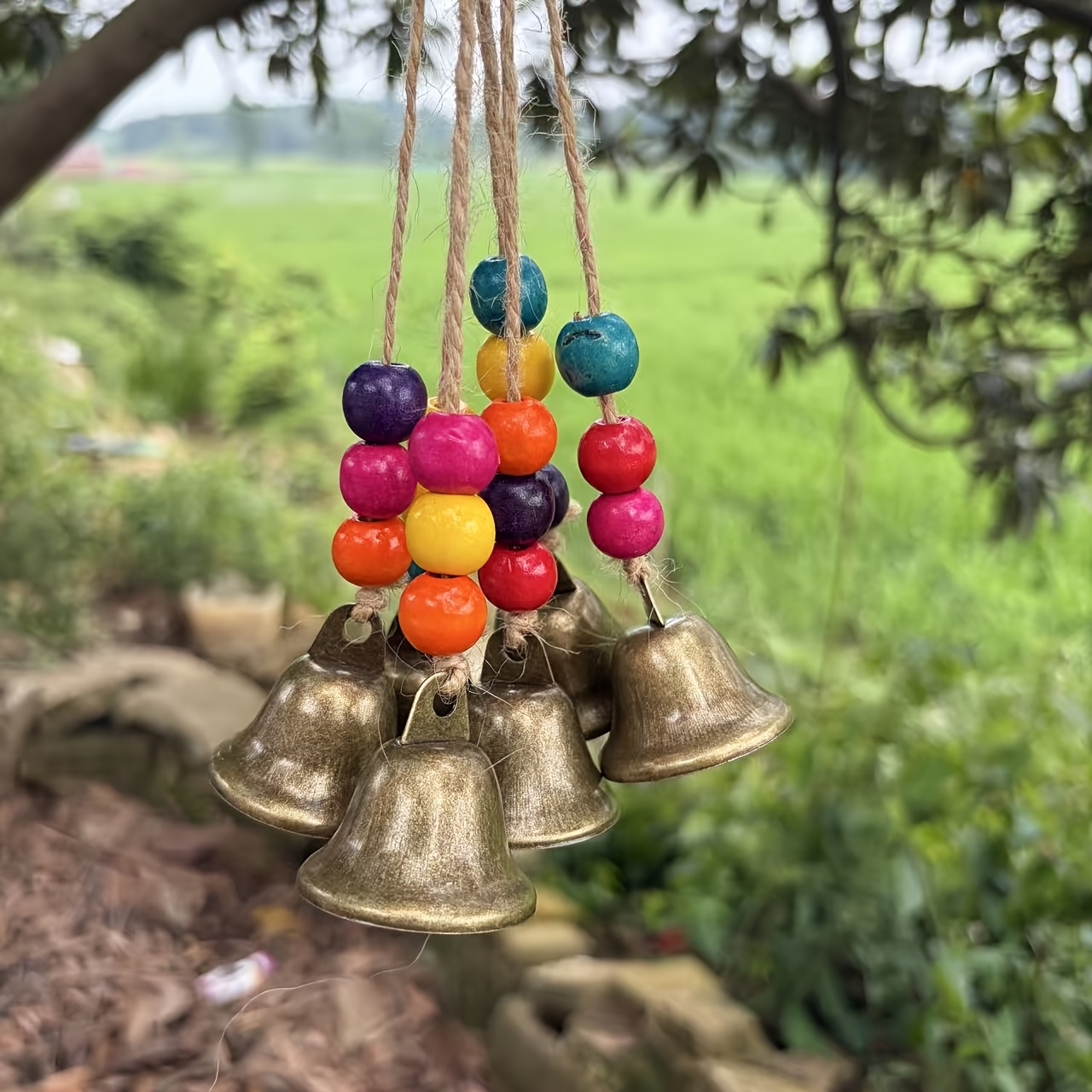 เครื่องประดับตกแต่งลมกระดิ่งสไ - Boho Wind Chimes บทวิจารณ์และราคา