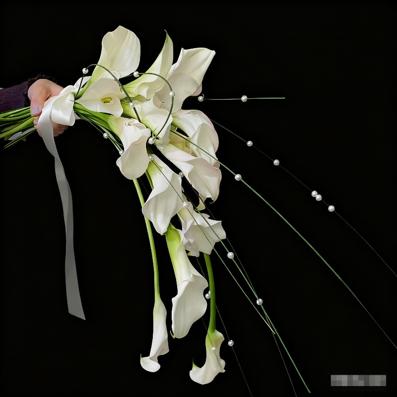 ช่อดอกทิวลิปสีขาว คาลล่าลิลลี่ - Home Decor Tulip บทวิจารณ์และราคา